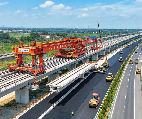 白云鄂博矿公路建设